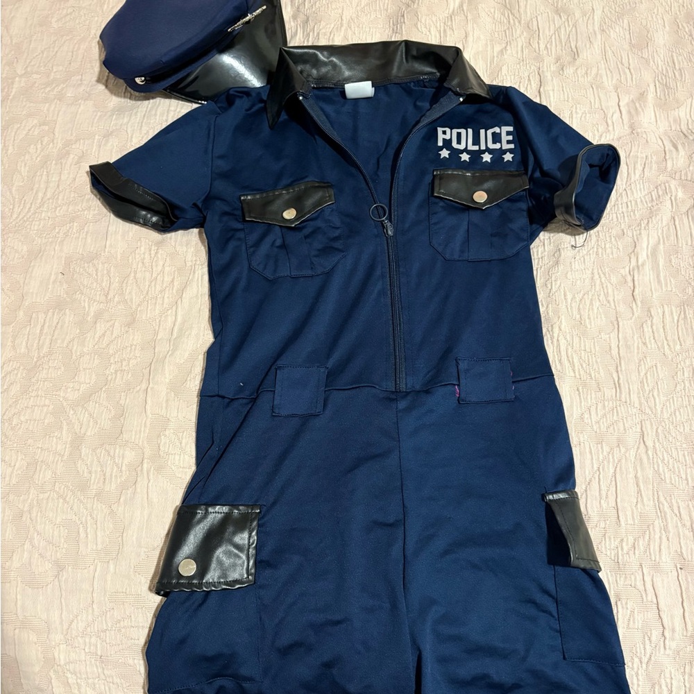 Spirit Navy Blue Police Costume
